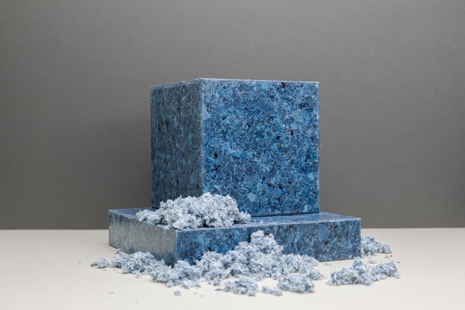 Surface rigide - Blue Denim en contexte