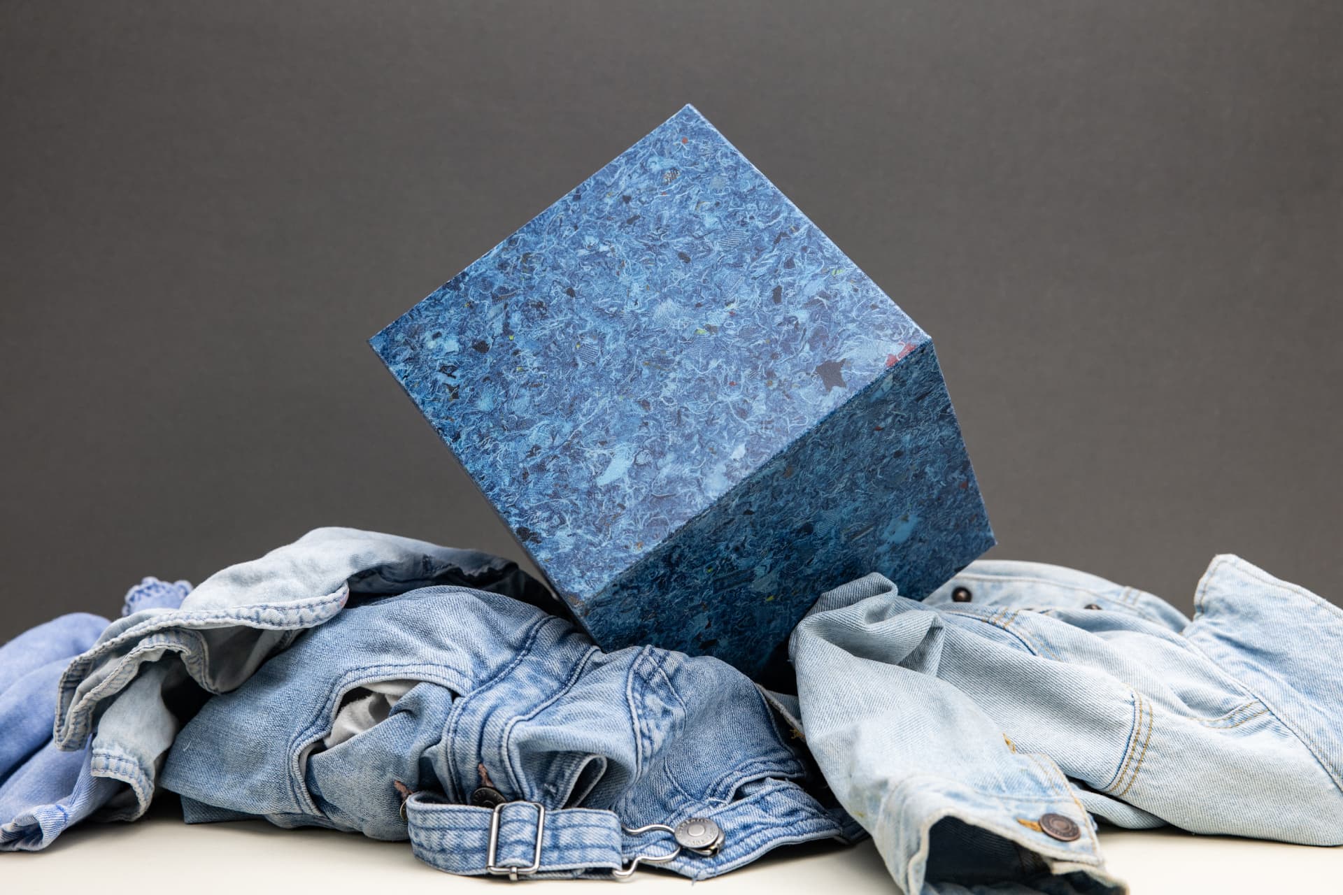 Surface rigide - Blue Denim — vue 3